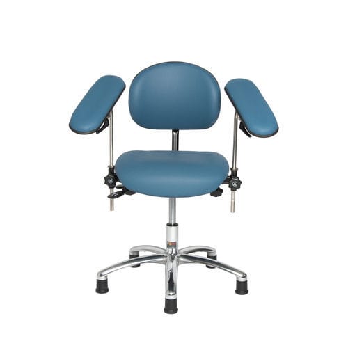 Cadeira de exame de flebotomia - 80111 - VELA Medical - manual / ergonômica / com altura regulável