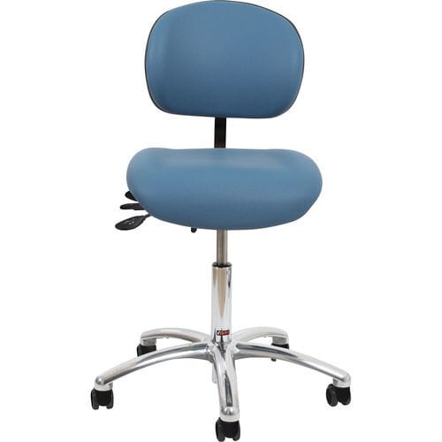 Cadeira de escritório para consultório odontológico - Latin 100 - VELA Medical - para adulto / com rodízios / com encosto alto