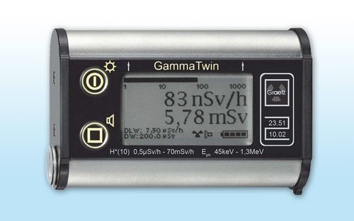 Dosímetro de ambiente de raios X - Gamma Twin - QUART X-Ray QA Solutions - de radiação gama