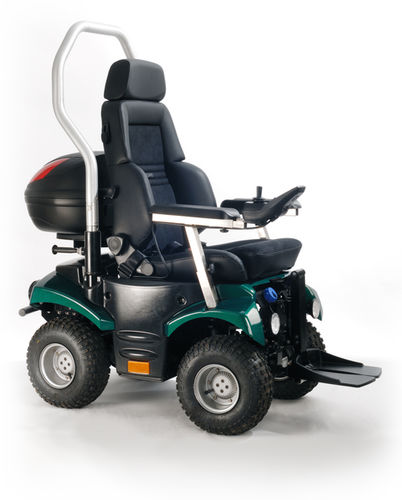 Cadeira de rodas elétrica - P4 Country - 4poWer4 - para ambientes externos / para terrenos acidentados / com apoio para pernas