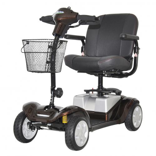 Scooter elétrica de mobilidade reduzida - MINI  - KYMCO Healthcare - de 4 rodas / com cesta