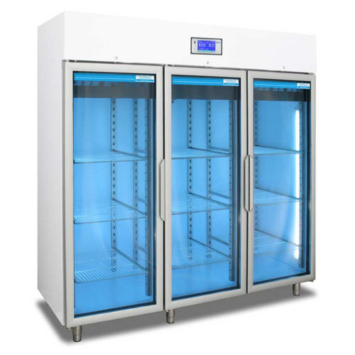Refrigerador hospitalar - TC 107 - tritec - vertical / com 3 portas / com porta de vidro