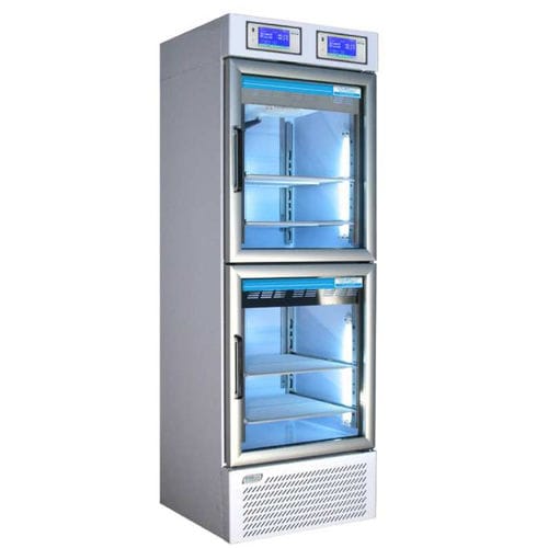Refrigerador para farmácia - TC 109-2 - tritec - vertical / com 2 portas / com porta de vidro