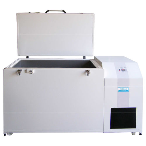 Freezer de laboratório - TC 310 - tritec - horizontal / com rodízios / com 1 porta