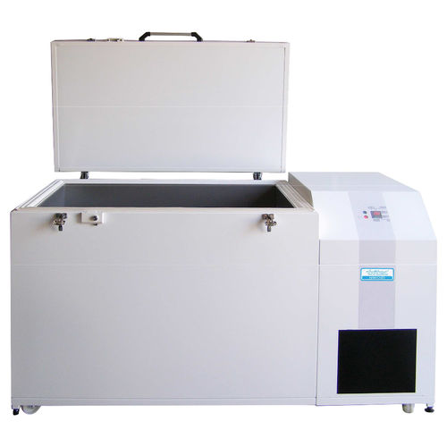Freezer de laboratório - TC 311 - tritec - horizontal / com rodízios / com 1 porta