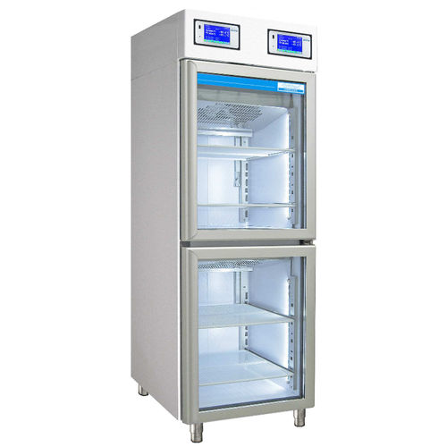 Refrigerador hospitalar - TC 112-2 - tritec - vertical / com 2 portas / com porta de vidro