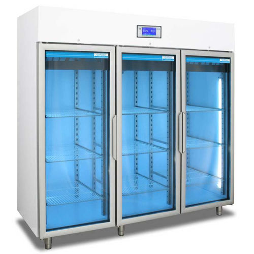 Refrigerador de laboratório - TC 114-2 - tritec - vertical / com 3 portas / em inox