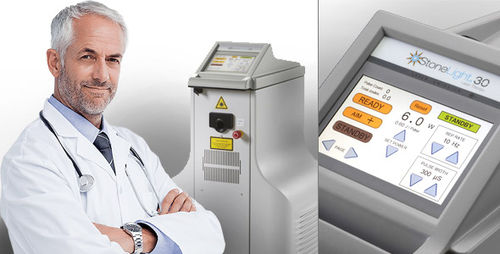 Laser para litotripsia - StoneLight® 30 - Cooltouch - hólmio / com carrinho