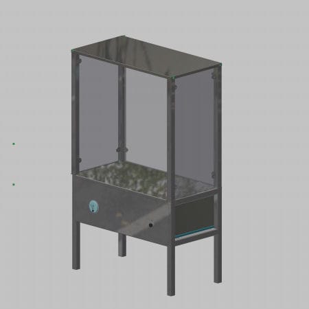 Capela de escape - 60000 - Inertec - de laboratório / de piso / HEPA