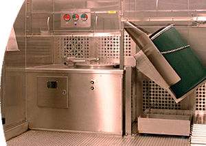 Cabine de contenção - ClearSphere - de pesagem / para sala limpa / de dimensões walk-in