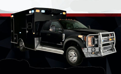 Ambulância para transferência de paciente - LIBERTY - Braun Industries, Inc. - com baú / tipo I / a diesel
