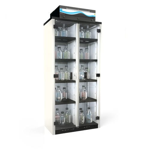 Armário com filtração - 832BF - Erlab - para produtos químicos / de laboratório / com prateleiras