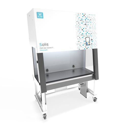 Cabine de segurança biológica classe II - Solis Premium 900 - Erlab - ISO classe 5 / móvel / EN 12469