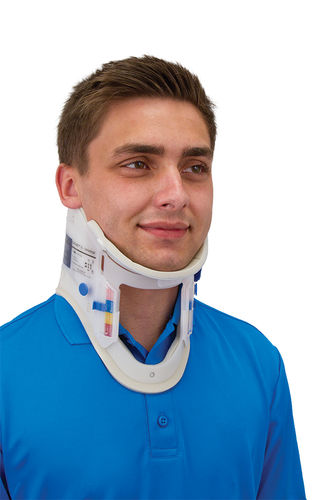 Colar cervical rígido - Eagan II™  - Bird & Cronin - D (12 cm) / com abertura para traqueotomia / para adulto
