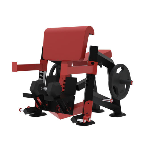 Banco de musculação Larry Scott - BB19 - LAROQ - com suporte de halteres