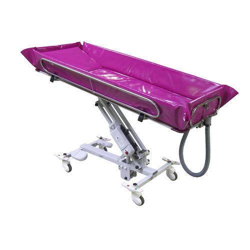 Maca de banho com altura regulável - CRYSTAL 3860.00 - FRANCE REVAL - para pacientes obesos / para adulto / infantil