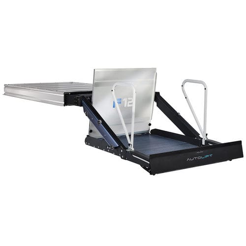 Plataforma elevadora de cadeira de rodas - F12 - Autolift - para instalação em ônibus