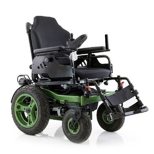 Cadeira de rodas elétrica - LY-EB209 BRONCO G1  - Comfort Orthopedic - para ambientes externos / de altura regulável / com apoio para pernas