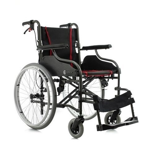 Cadeira de rodas manual - L1-622 LITE  - Comfort Orthopedic - para ambientes externos / dobrável / com apoio para pernas