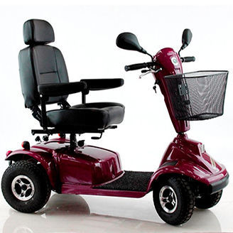 Scooter elétrica de mobilidade reduzida - LY-EW402-PLUS  - Comfort Orthopedic - de 4 rodas / com cesta