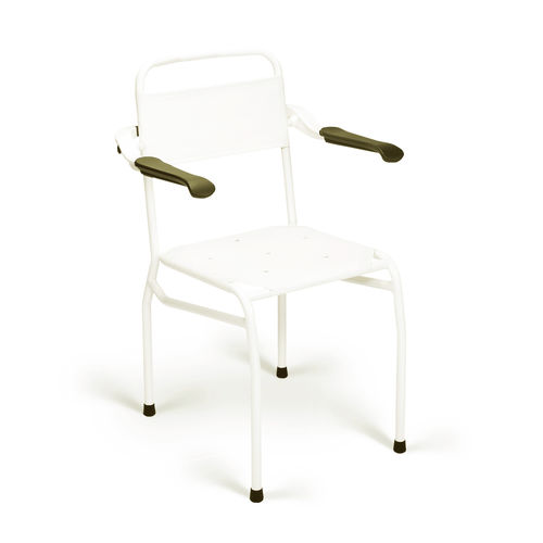 Cadeira de banho com braços - LI2139. series - Direct Healthcare Group - com encosto / ergonômica / em material plástico