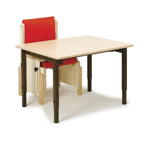 Mesa de trabalho - 2251 - G and S Smirthwaite Ltd.  - retangular / infantil / de altura regulável