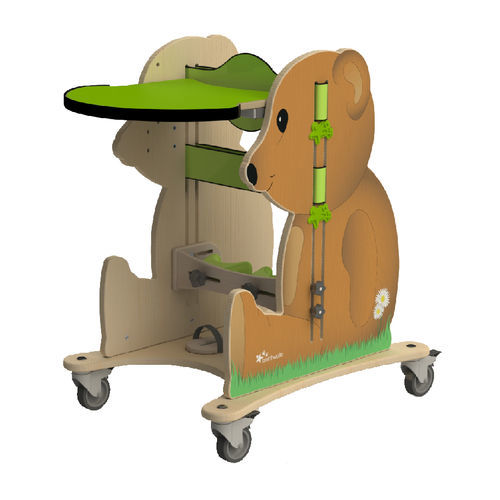 Estabilizador vertical infantil -  Buddy - G and S Smirthwaite Ltd.  - com rodízios / de altura regulável