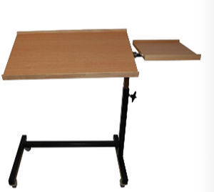 Mesa de refeição com rodízios - 131006 - HMN - de altura regulável
