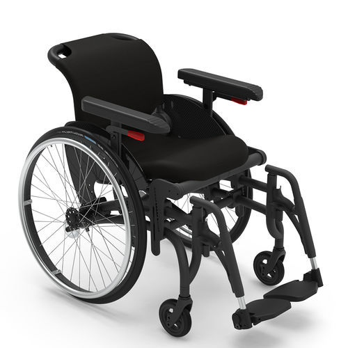 Cadeira de rodas ativa - FLOW RELAX - O4 Wheelchairs - para ambientes externos / para ambiente interno / com apoio para pernas