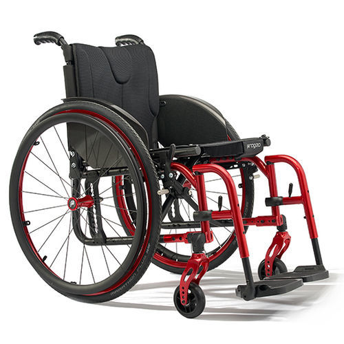 Cadeira de rodas manual - Exelle Vario - PROGEO - para ambientes externos / para ambiente interno / dobrável