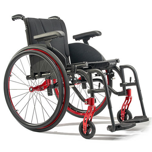 Cadeira de rodas manual - Tekna Advance Swing - PROGEO - para ambientes externos / para ambiente interno / dobrável