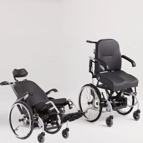Cadeira de rodas manual - LeRoulé Plus - Sowecare - para ambientes externos / para ambiente interno / reclinável