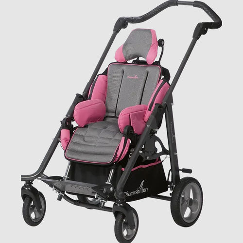 Carrinho postural para crianças com deficiência - tRide - Thomashilfen - de altura regulável / com assento ajustável / com encosto regulável