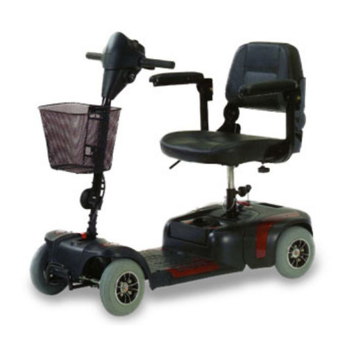 Scooter elétrica de mobilidade reduzida - T4G - Wu's Tech - de 4 rodas / com cesta