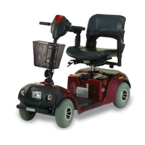 Scooter elétrica de mobilidade reduzida - M4Jr.G8 - Wu's Tech - de 4 rodas / com cesta