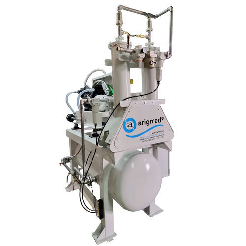Compressor para odontologia - Arigmed - de pistão / estacionário / para 2 consultórios