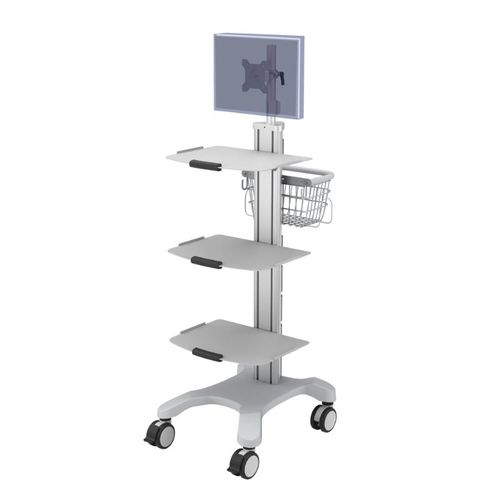 Carrinho para aparelho - EC-002M - Rollsys - hospitalar / de transporte / de acondicionamento