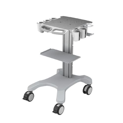 Carrinho para aparelhos de ultrassom - UC-012A - Rollsys - hospitalar / em alumínio / compacto