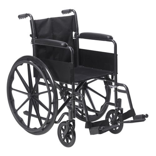 Cadeira de rodas manual - Silver Sport 1 - Drive DeVilbiss USA - para ambientes externos / para ambiente interno / dobrável