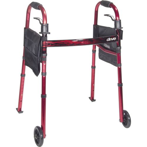 Andador com 2 rodas - RTL10263KDR - Drive DeVilbiss USA - com altura regulável / dobrável