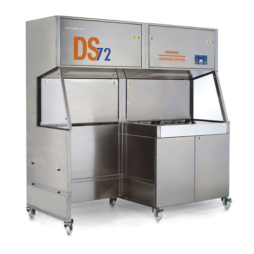 Cabine de contenção - DS72 - Tecniplast - de laboratório / de troca para gaiolas / compacta