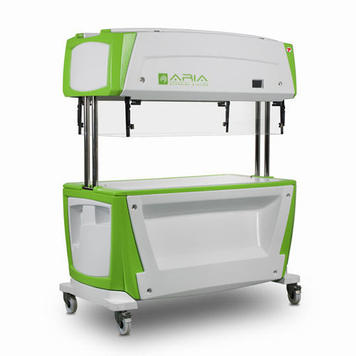 Estação de trabalho de troca para gaiolas - ARIA CS60 - Tecniplast - dupla