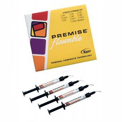 Material dentário em resina fluida - Premise™ Flowable - Kerr Corporation - para restauração dentária / radiopaco
