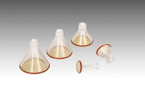 Máscara veterinária de anestesia - Patterson Scientific - em material plástico