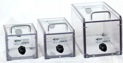 Câmara de indução de anestesia veterinária - Slide Top - Patterson Scientific - para pesquisa com animais