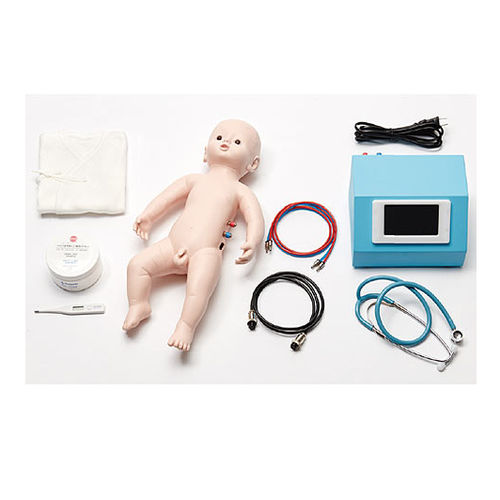 Simulador para treinamento - Baby Touch - Sakamoto Model Corporation - de sinais vitais / para procedimentos de emergência médica / para cuidados intensivos