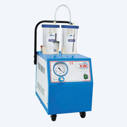 Aspirador cirúrgico elétrico - HI-VAC MS - Anand Medicaids - para cirurgia ginecológica / para cirurgia endoscópica / portátil