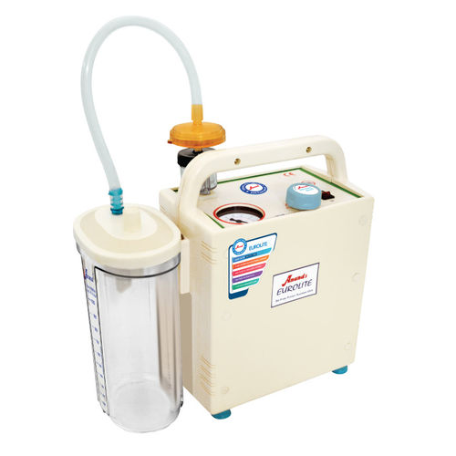 Aspirador cirúrgico elétrico - EUROLITE - Anand Medicaids - portátil