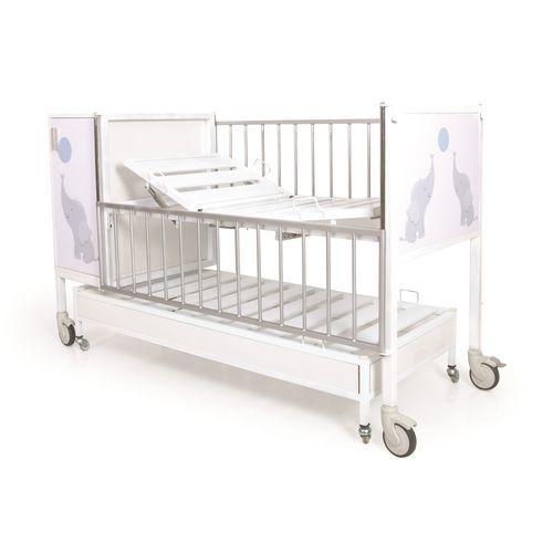 Cama para hospital - P-CK-001 - PROMEK - manual / infantil / com rodízios