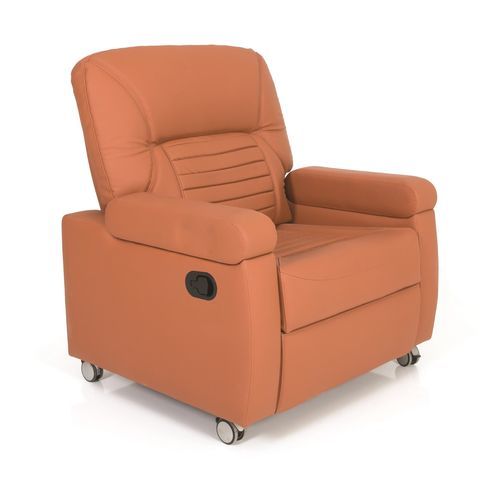 Poltrona para quimioterapia manual - P-KL-006 - PROMEK - articulada em 2 seções / com rodízios / com encosto regulável